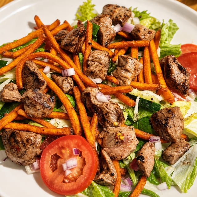 Grilled Steak Salad.