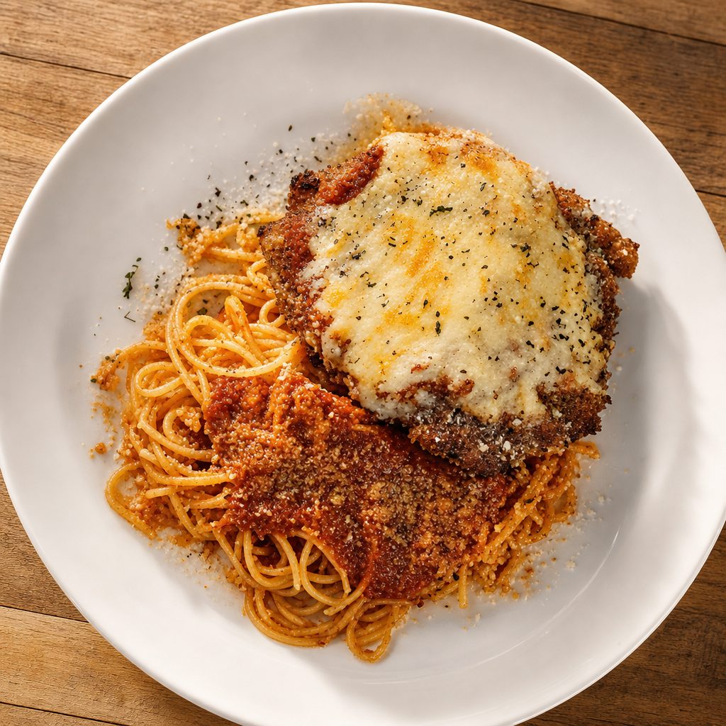 Chicken Parmigiana.