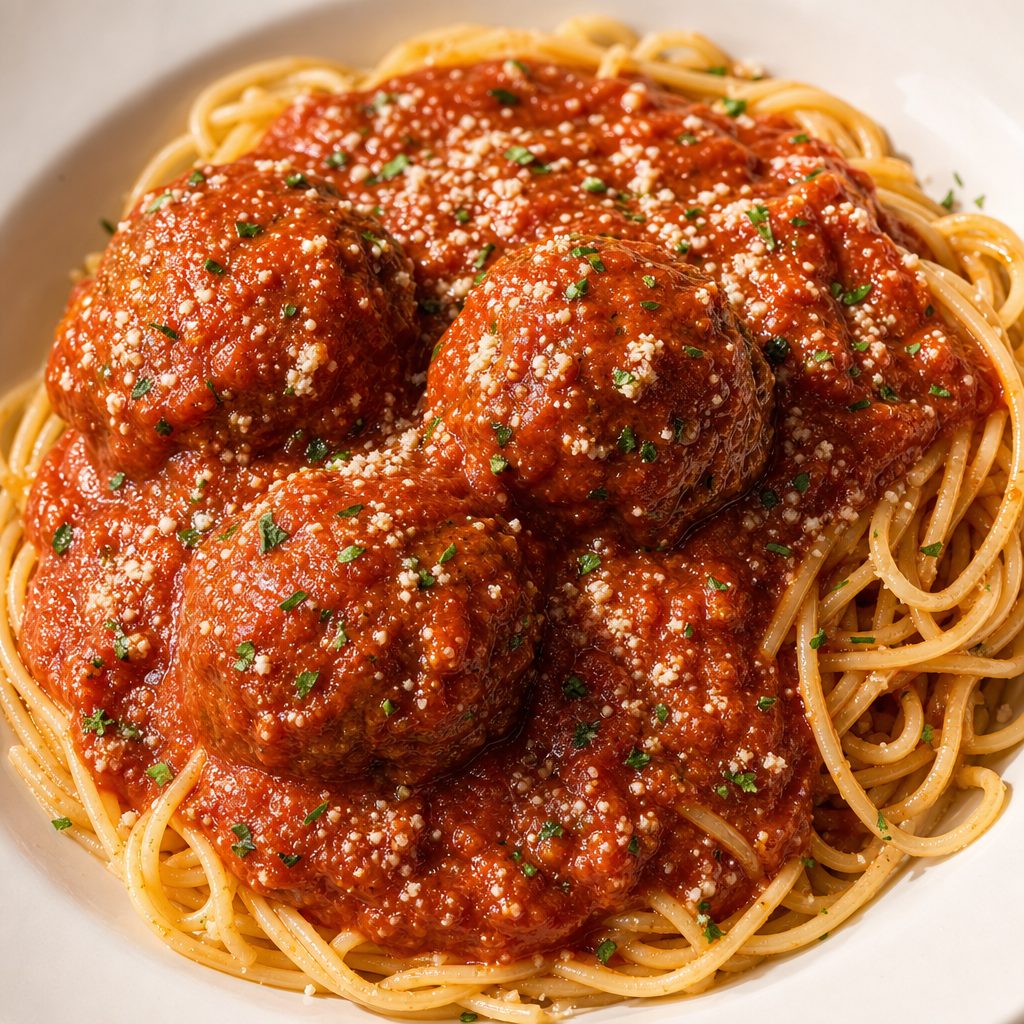 Spaghetti & Meatballs.