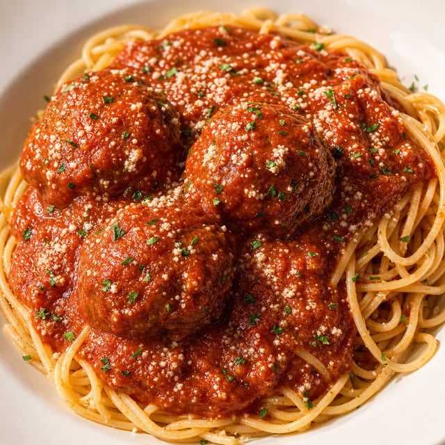 Spaghetti & Meatballs.